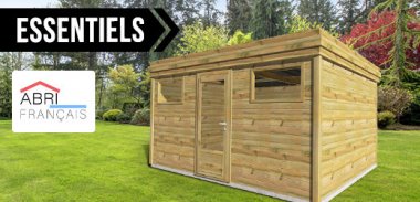 vente privée LES ESSENTIELS ABRIS EN BOIS MADE IN FRANCE