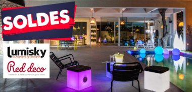 vente privée LES ESSENTIELS LUMINAIRES ET AMÉNAGEMENT JARDIN