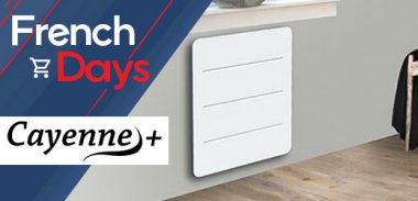 vente privée LES ESSENTIELS RADIATEUR A INERTIE CÉRAMIQUE & SECHE SERVIETTE
