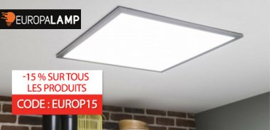 vente privée LES ESSENTIELS DALLES LED
