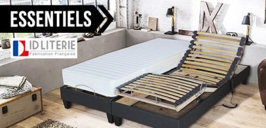 vente privée LES ESSENTIELS ID LITERIE