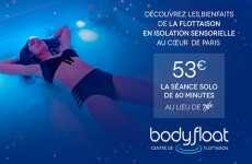 vente privée Séance de flottaison avec Body Float