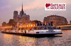 vente privée Croisière promenade sur la Seine au choix avec Bateaux Mouches