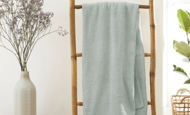 vente privée Drap de bain Univers Décor 90 x 150 cm : Anthracite