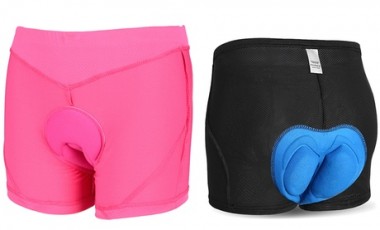 vente privée 1 ou 2 shorts de cyclisme rembourrés, livraison gratuite