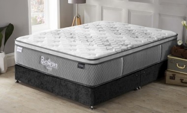 vente privée Matelas Biconfort 2 zones de confort : 200 x 200 cm