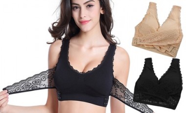 vente privée 1 ou 2 brassières à coques et croisée devant offrant confort et maintien