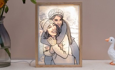 vente privée 1 peinture personalisée lumineuse