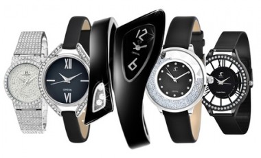 vente privée Montre à mouvement à quartz par SC crystal, modèle au choix