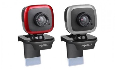 vente privée 1 ou 2 webcams 360° avec microphone intégré, fréquence d'images 30 fps et HD 480P, coloris au choix
