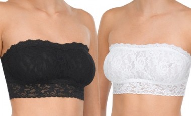 vente privée Lot de 2, 4 ou 6 brassières à imprimés dentelle