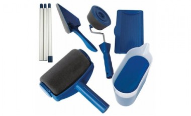 vente privée Kit de rouleaux à peinture avec rallonges et récipient de la marque Herzberg