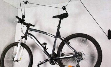 vente privée Porte-vélo avec mécanisme de suspension à corde de la marque Dunlop, livraison offerte