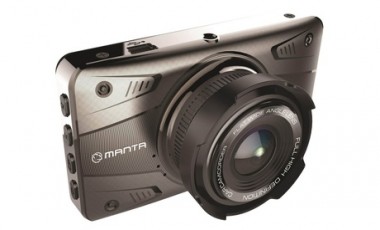 vente privée Caméra grand angle pour enregistrement vidéo de Manta avec microphone et écran LCD, livraison offerte