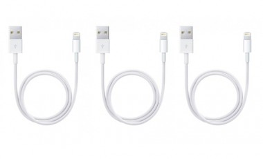 vente privée 1, 2 ou 3 câbles pour iPhone ou iPad, longueur au choix