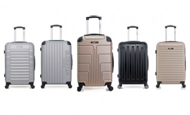 vente privée Valise en ABS légère de Bluestar : Bucharest / Argent