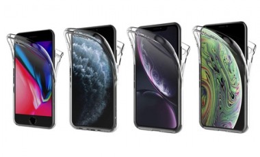 vente privée Coque transparente intégrale pour iPhone