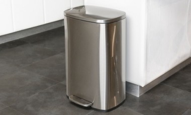 vente privée Poubelle de cuisine Admiral à pédale : Gris mat