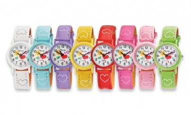 vente privée Montre analogique à 3 aiguilles pour enfants, marque QBOS