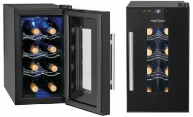 vente privée Cave à vin avec porte vitrée et écran tactile 23L Proficook PC-WK1232