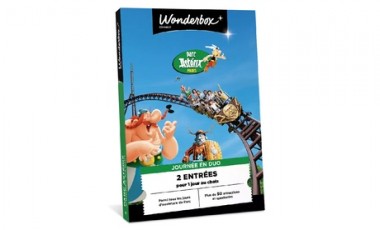 vente privée Coffret Wonderbox : 2 entrées pour 1 journée au Parc Astérix