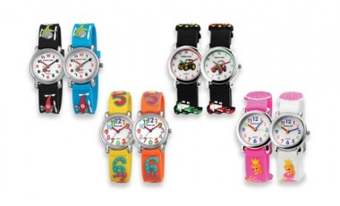vente privée 1 ou 2 montres-bracelets analogiques de la marque Excellanc pour enfants, livraison offerte