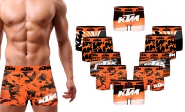 vente privée Pack de 5 ou 10 boxers de la marque KTM