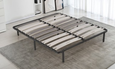vente privée Sommier orthopédique à larges lattes : 90 x 190 cm
