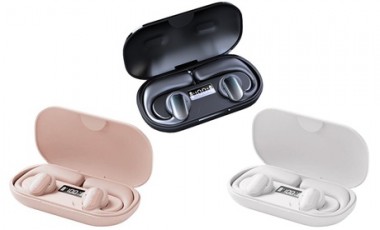 vente privée Écouteurs Bluetooth tour d oreille : Noir