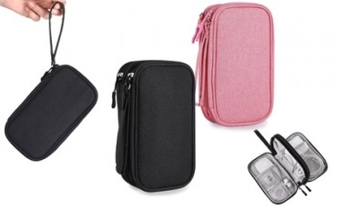 vente privée Housse de rangement pour produits électroniques : Noir / x 2