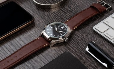 vente privée Montre en cuir véritable