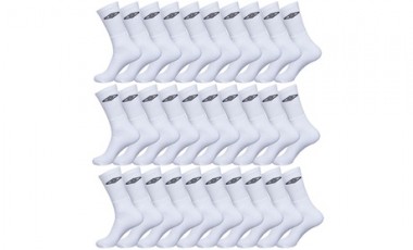 vente privée Lot de 10, 20 ou 30 chaussettes Umbro en coton, coloris et taille au choix