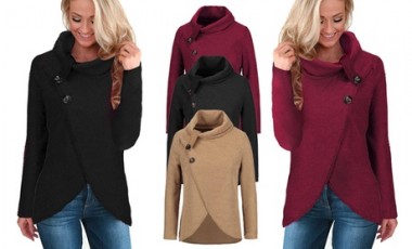 vente privée Pull pour femme à col châle