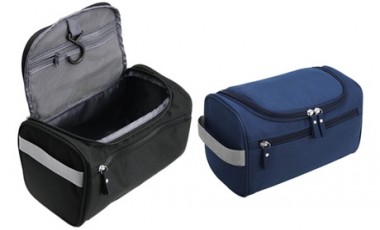 vente privée Trousse de toilette avec crochet de suspension : x2 / Noir