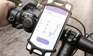 vente privée 1 ou 2 supports en silicone pour téléphone, convient aux poussettes, vélos et motos