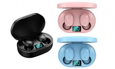 vente privée Écouteurs Bluetooth sans fil : Bleu