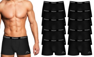vente privée Pack de 10 boxers Kappa, plusieurs tailles disponibles, livraison offerte