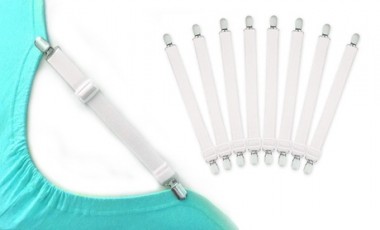 vente privée Pinces universelles pour draps de lit : 8