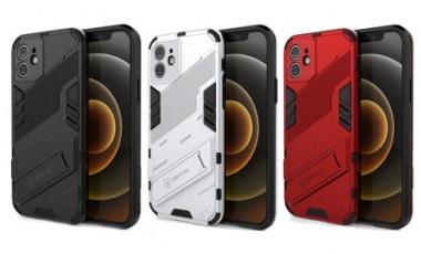 vente privée Coque de téléphone renforcée pour iPhone avec support, modèle au choix