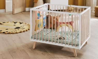 vente privée Parc bébé en bois de la marque AT4