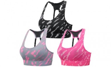 vente privée Lot de 2 ou 3 brassières de sport pour femmes de Blu Apparel, coloris au choix