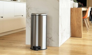 vente privée Poubelle de cuisine Urban à pédale : Noir mat