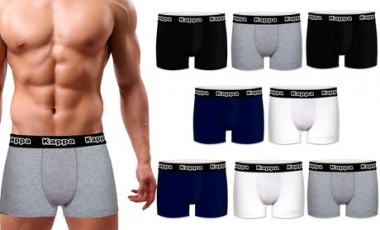 vente privée Lot de 4 ou 8 boxers de la marque KAPPA