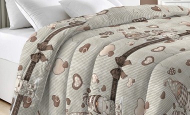 vente privée Couette moderne d hiver 250 g/m² : Double / Amour