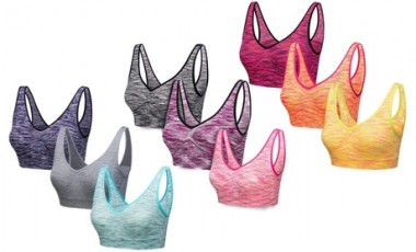 vente privée Lot de 3 ou 9 brassières sans armatures et sans coutures