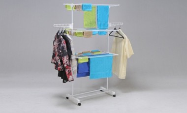vente privée Étendoir à linge blanc Aria de Weber Industries
