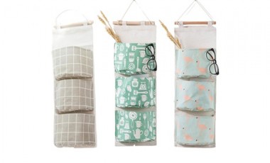 vente privée Rangement à poches suspendues : Flamant + Cuisine/ x2