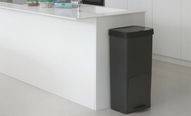 vente privée Poubelle de tri sélectif Picea de 70 L : Gris