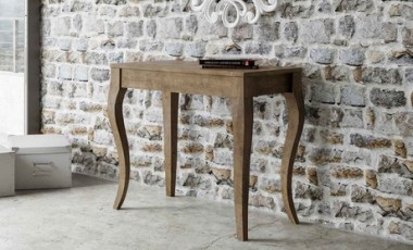 vente privée Table extensible Olanda : Petite / Noyer