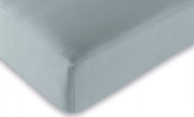 vente privée Drap housse 100 % coton : 200 x 200 cm / Bleu marine